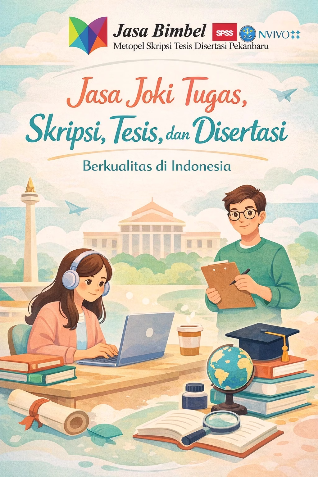 Kami siap membantu Anda menyelesaikan tugas kuliah, skripsi, tesis, dan disertasi dengan kualitas terbaik.