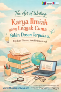 The Art of Writing: Karya Ilmiah yang Enggak Cuma Bikin Dosen Terpukau, Tapi Juga Diterima Jurnal Internasional